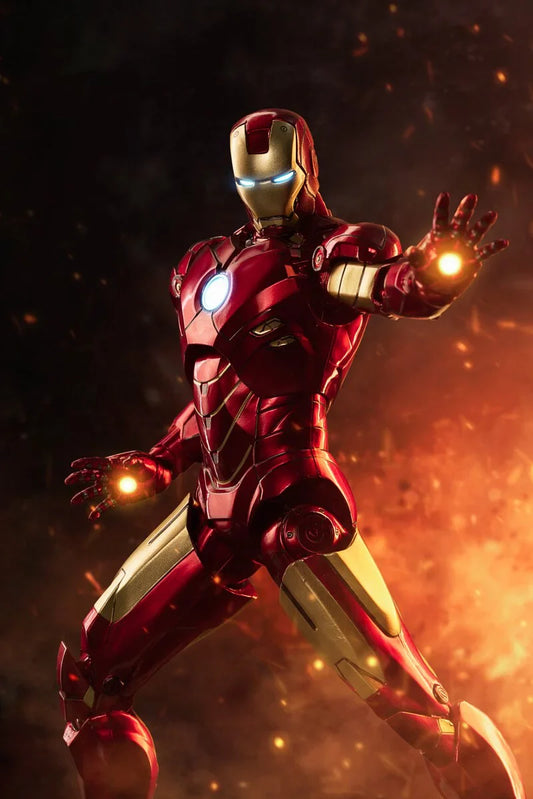 ZD Toys [Iron Man - Mark 4] 1:10 Scale Collectible Figure (LED Version)