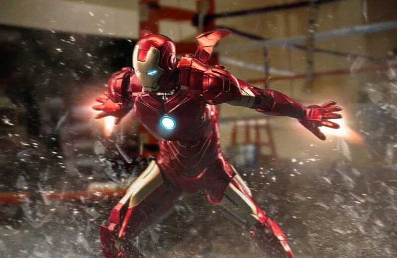 ZD Toys [Iron Man - Mark 4] 1:10 Scale Collectible Figure (LED Version)