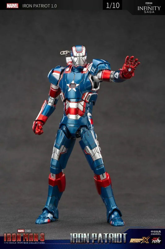 ZD Toys [Iron Patriot] 1:10 Scale Collectible Figure