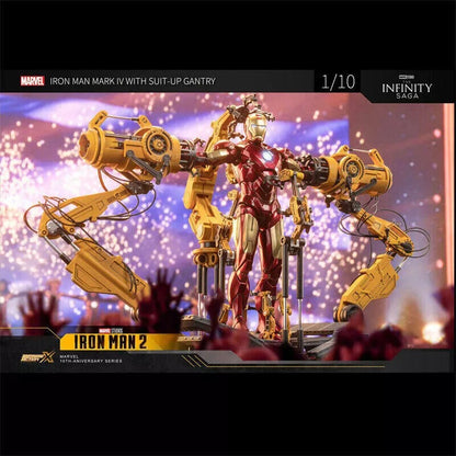 ZD Toys 1918 [Iron Man Mark 4 & Suit-up Gantry]  1:10 Scale Collectible Figure