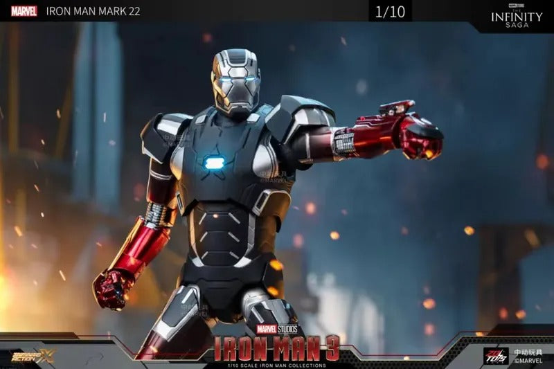 ZD Toys 1906-22 [Iron Man - Mark 22 Hot Rod] 1:10 Scale Collectible Figure