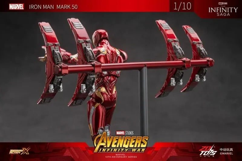 ZD Toys 1909-50 [Iron Man - Mark 85 Movie Scene Set] 1:10 Scale Collectible Figure
