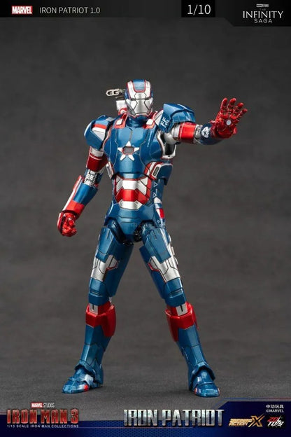 ZD Toys 1906-52 [Iron Patriot] 1:10 Scale Collectible Figure