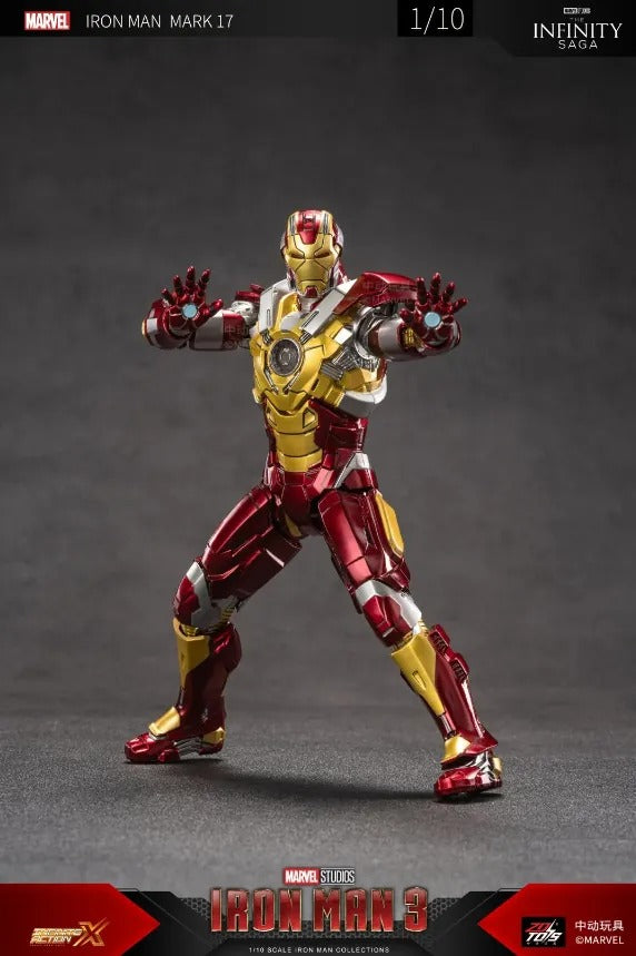 ZD Toys 1906-17 [Iron Man - Mark 17] 1:10 Scale Collectible Figure