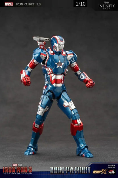 ZD Toys 1906-52 [Iron Patriot] 1:10 Scale Collectible Figure
