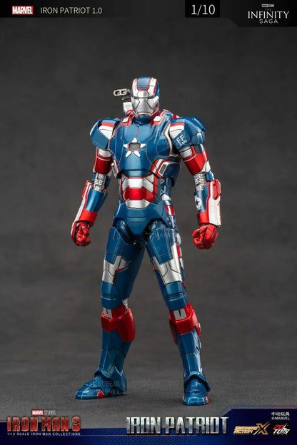 ZD Toys 1906-52 [Iron Patriot] 1:10 Scale Collectible Figure