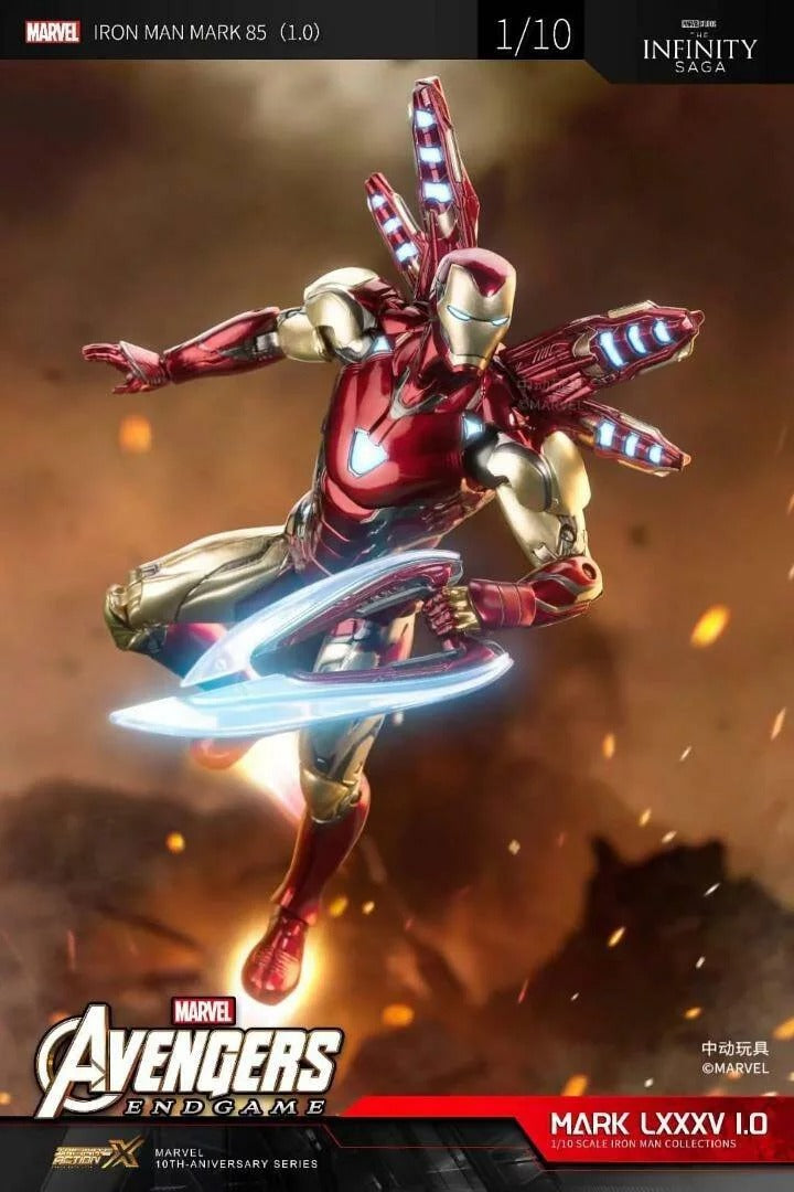 ZD Toys 1906-85 [Iron Man - Mark 85] 1.0 Version 1:10 Scale Collectible Figure