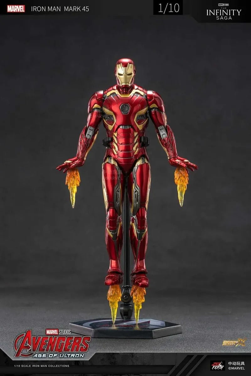 ZD Toys 1906-45 [Iron Man - Mark 45] 1:10 Scale Collectible Figure