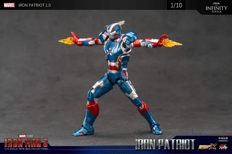 ZD Toys 1906-52 [Iron Patriot] 1:10 Scale Collectible Figure