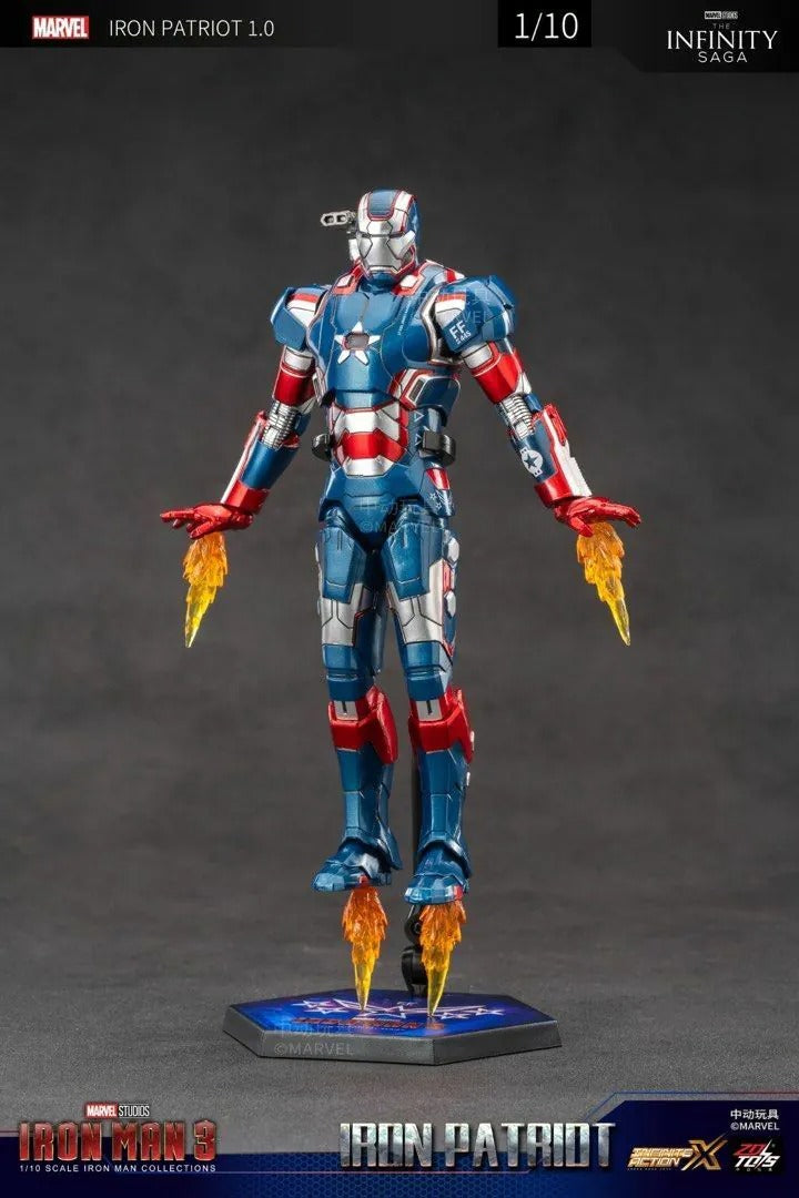 ZD Toys 1906-52 [Iron Patriot] 1:10 Scale Collectible Figure