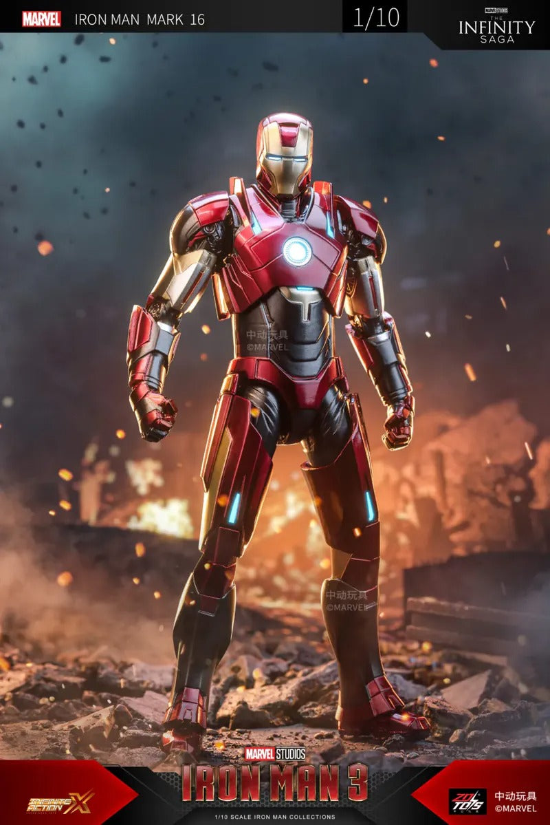 ZD Toys 1906-16 [Iron Man - Mark 16] 1:10 Scale Collectible Figure