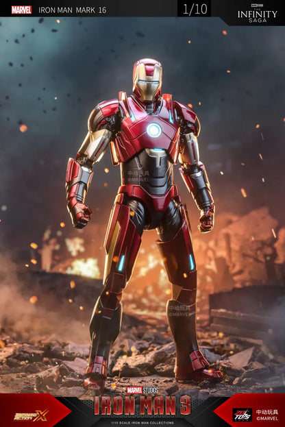 ZD Toys 1906-16 [Iron Man - Mark 16] 1:10 Scale Collectible Figure