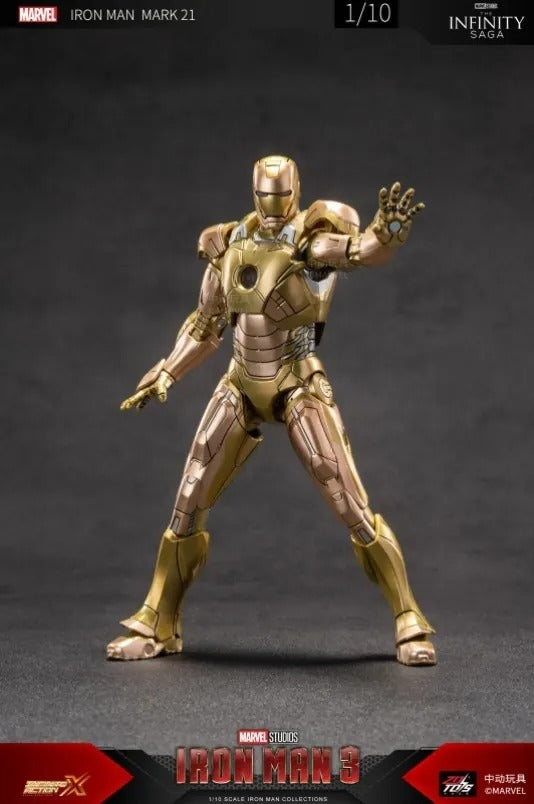 ZD Toys 1906-21 [Iron Man - Mark 21] 1:10 Scale Collectible Figure