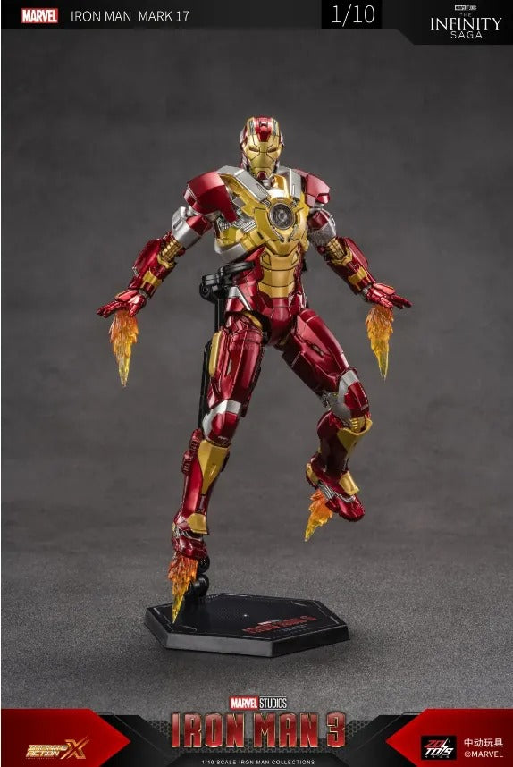 ZD Toys 1906-17 [Iron Man - Mark 17] 1:10 Scale Collectible Figure