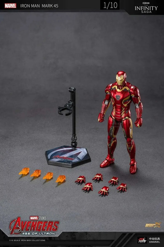 ZD Toys 1906-45 [Iron Man - Mark 45] 1:10 Scale Collectible Figure