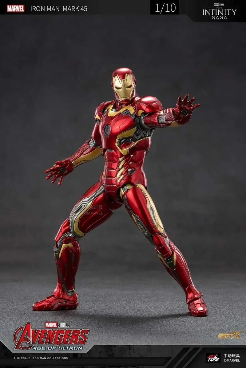 ZD Toys 1906-45 [Iron Man - Mark 45] 1:10 Scale Collectible Figure