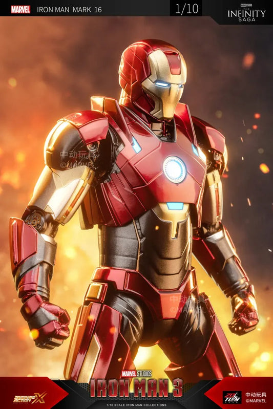 ZD Toys 1906-16 [Iron Man - Mark 16] 1:10 Scale Collectible Figure