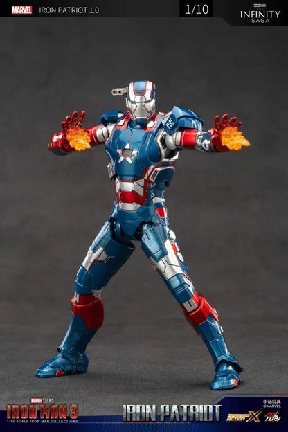 ZD Toys 1906-52 [Iron Patriot] 1:10 Scale Collectible Figure