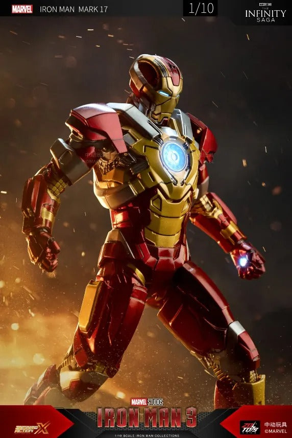 ZD Toys 1906-17 [Iron Man - Mark 17] 1:10 Scale Collectible Figure