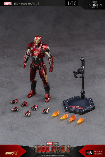 ZD Toys 1906-16 [Iron Man - Mark 16] 1:10 Scale Collectible Figure