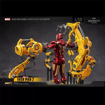 ZD Toys 1918 [Iron Man Mark 4 & Suit-up Gantry]  1:10 Scale Collectible Figure