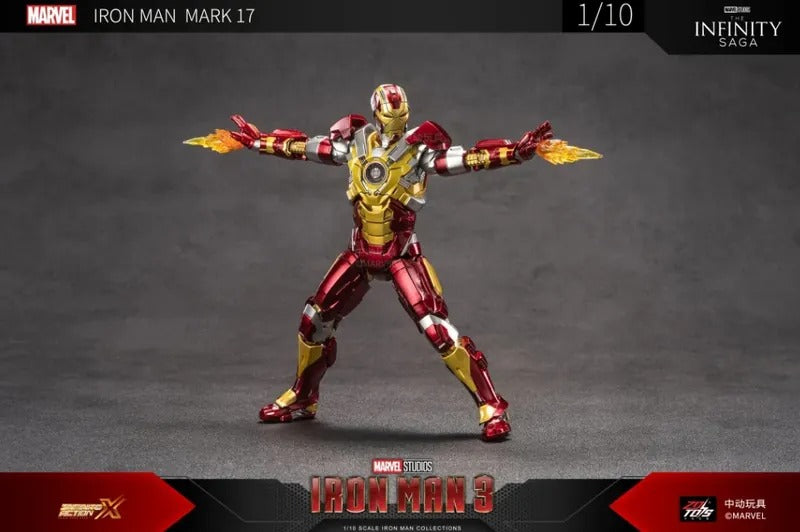 ZD Toys 1906-17 [Iron Man - Mark 17] 1:10 Scale Collectible Figure