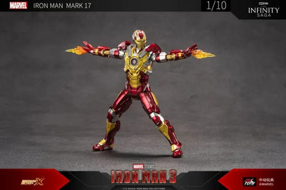 ZD Toys 1906-17 [Iron Man - Mark 17] 1:10 Scale Collectible Figure