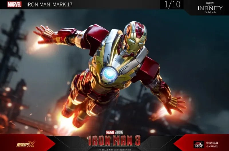 ZD Toys 1906-17 [Iron Man - Mark 17] 1:10 Scale Collectible Figure