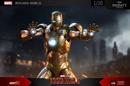 ZD Toys 1906-21 [Iron Man - Mark 21] 1:10 Scale Collectible Figure