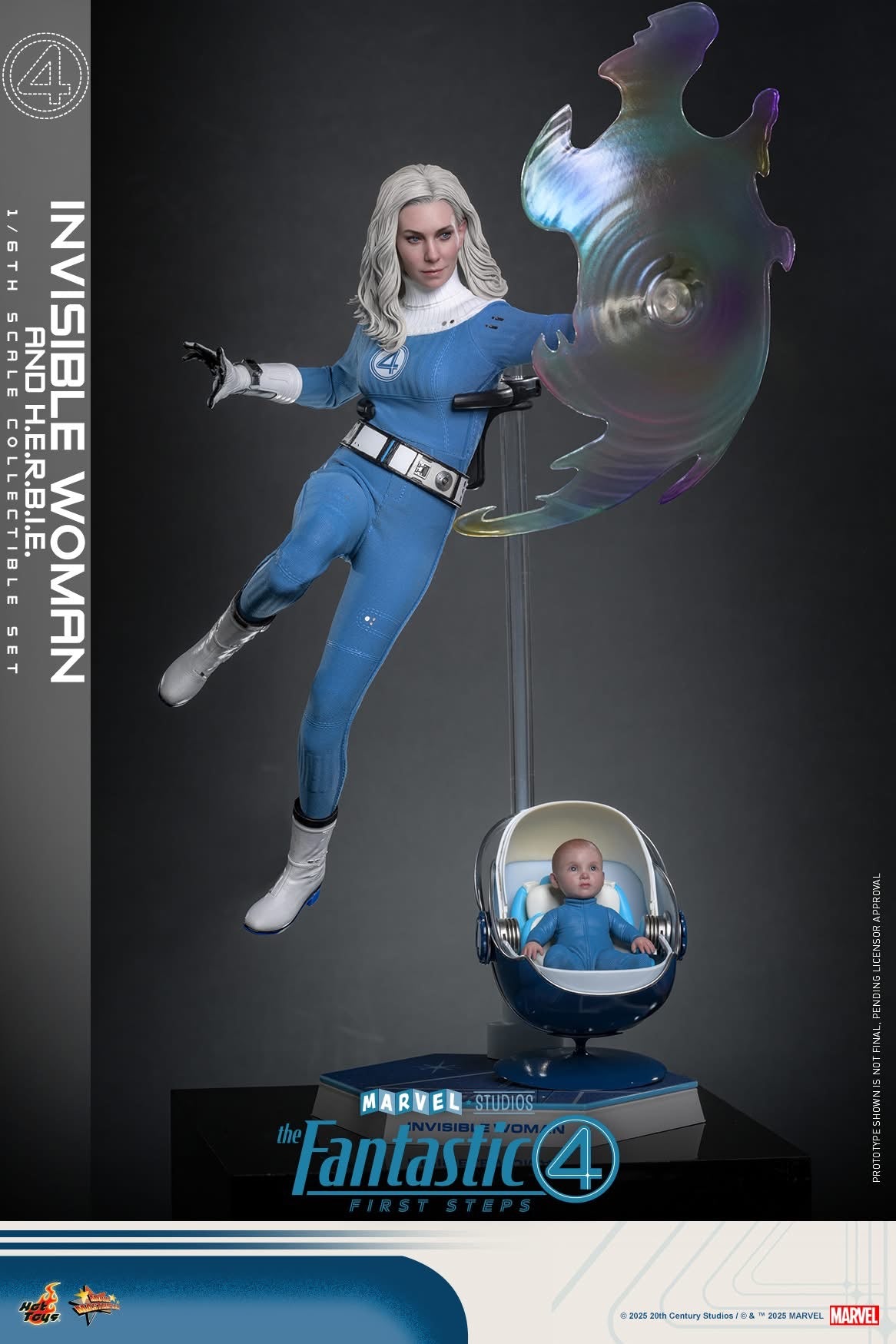 (Preorder) Hot Toys MMS823B The Fantastic Four: First Steps [Invisible Woman](Special Edition) 1/6th Scale Collectible Figure