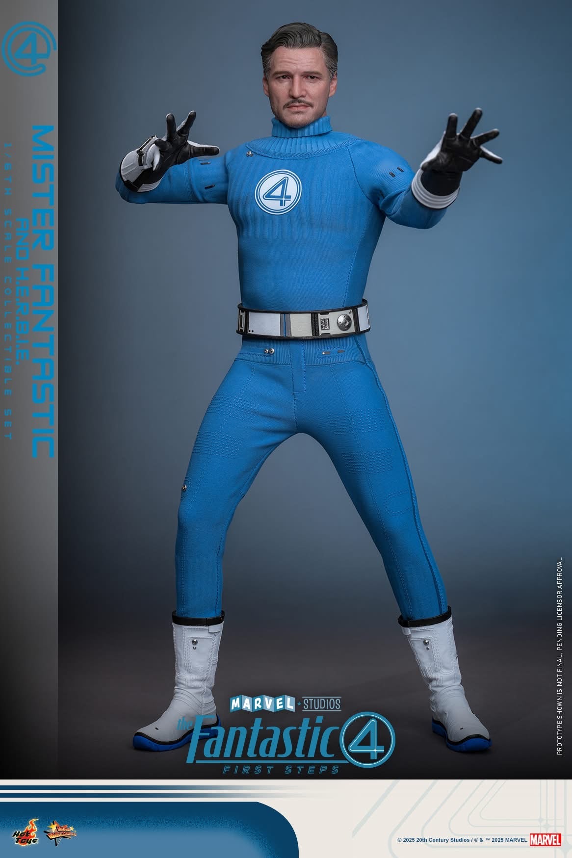 (Preorder) Hot Toys MMS821B The Fantastic Four: First Steps [Mister Fantastic](Special Edition) 1/6th Scale Collectible Figure