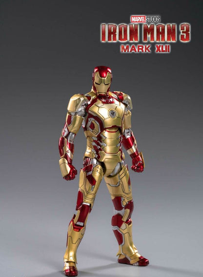 ZD Toys [Iron Man 3 - Mark 42 XLII MK42] (LED Version) 1:10 Scale Collectible Figure
