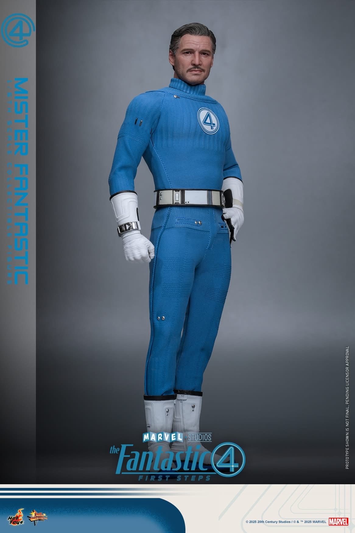 (Preorder) Hot Toys MMS821B The Fantastic Four: First Steps [Mister Fantastic](Special Edition) 1/6th Scale Collectible Figure