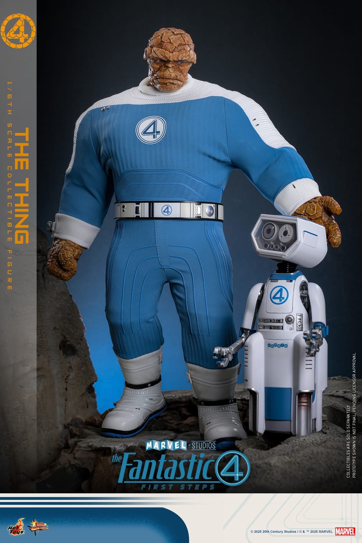 (Preorder) Hot Toys MMS813B The Fantastic Four: First Steps [The Thing] (Special Edition) 1/6th Scale Collectible Figure