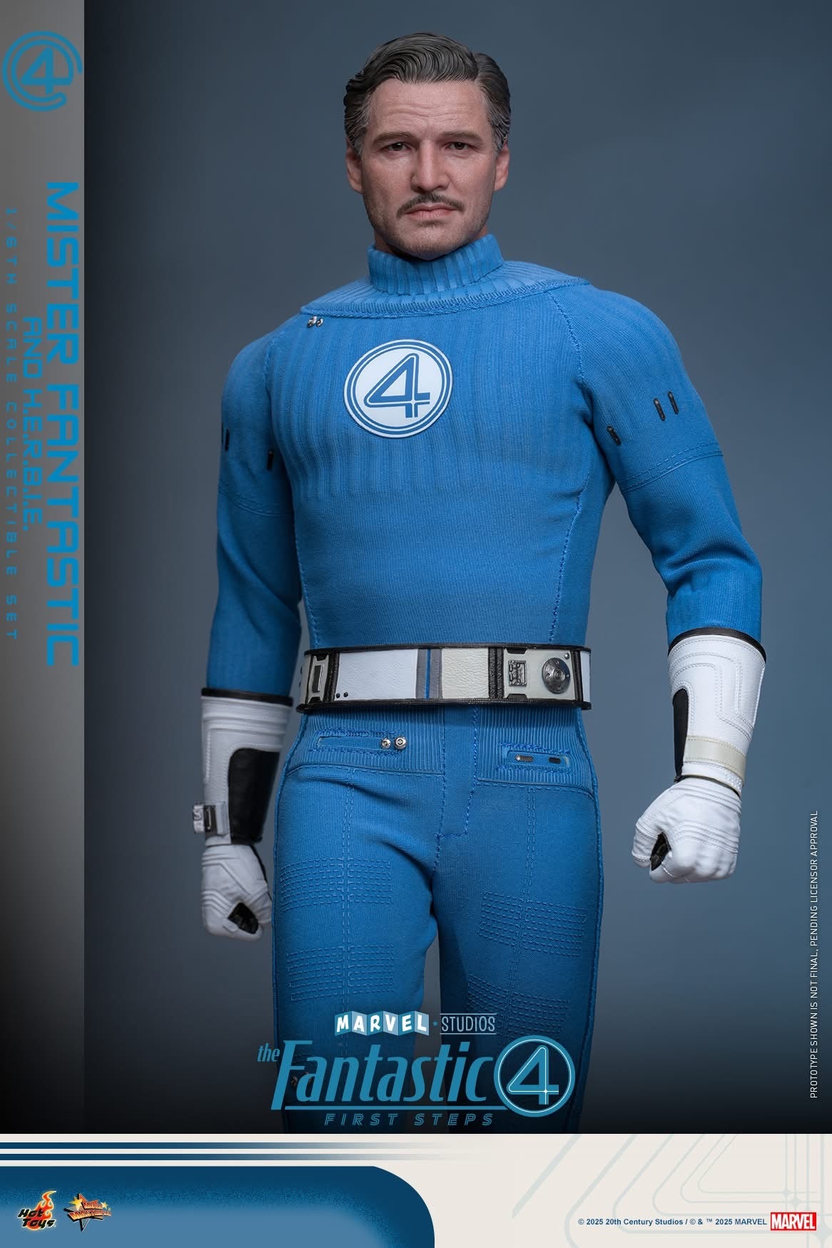 (Preorder) Hot Toys MMS821B The Fantastic Four: First Steps [Mister Fantastic](Special Edition) 1/6th Scale Collectible Figure