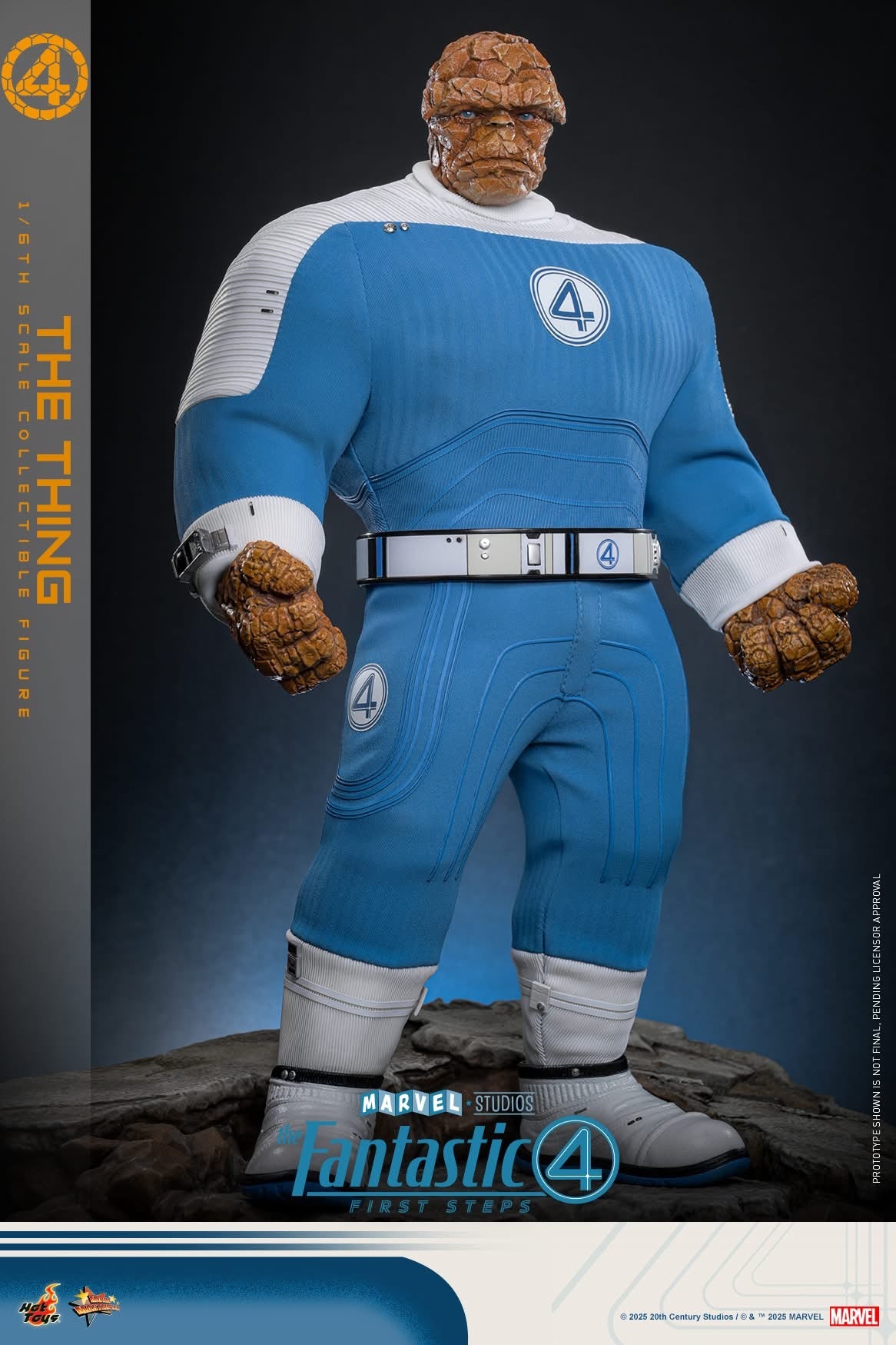 (Preorder) Hot Toys MMS813B The Fantastic Four: First Steps [The Thing] (Special Edition) 1/6th Scale Collectible Figure