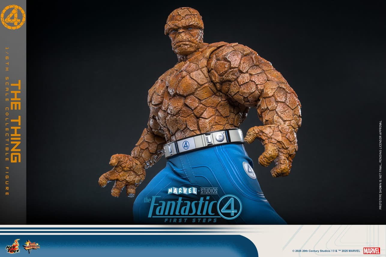 (Preorder) Hot Toys MMS813B The Fantastic Four: First Steps [The Thing] (Special Edition) 1/6th Scale Collectible Figure