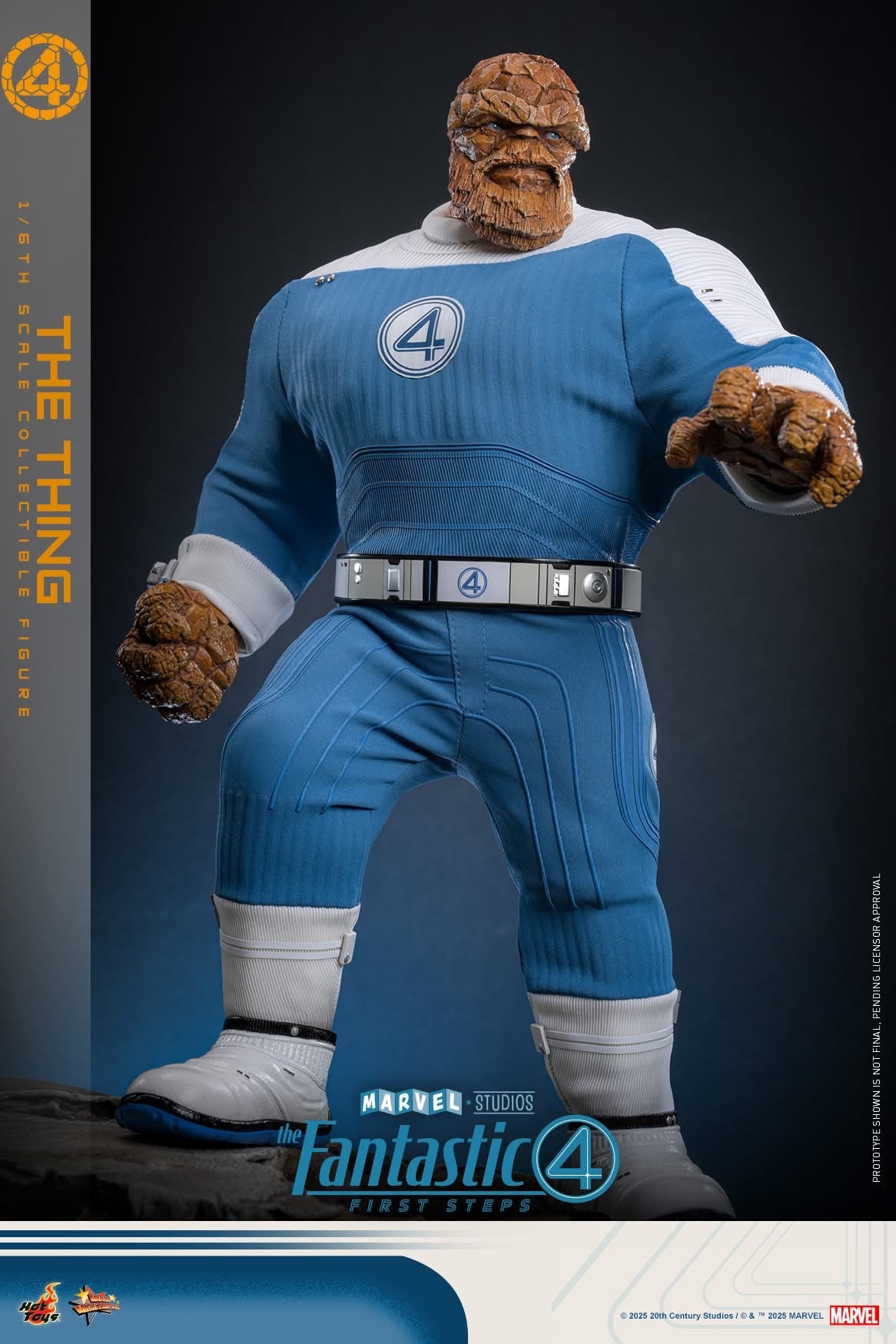 (Preorder) Hot Toys MMS813B The Fantastic Four: First Steps [The Thing] (Special Edition) 1/6th Scale Collectible Figure
