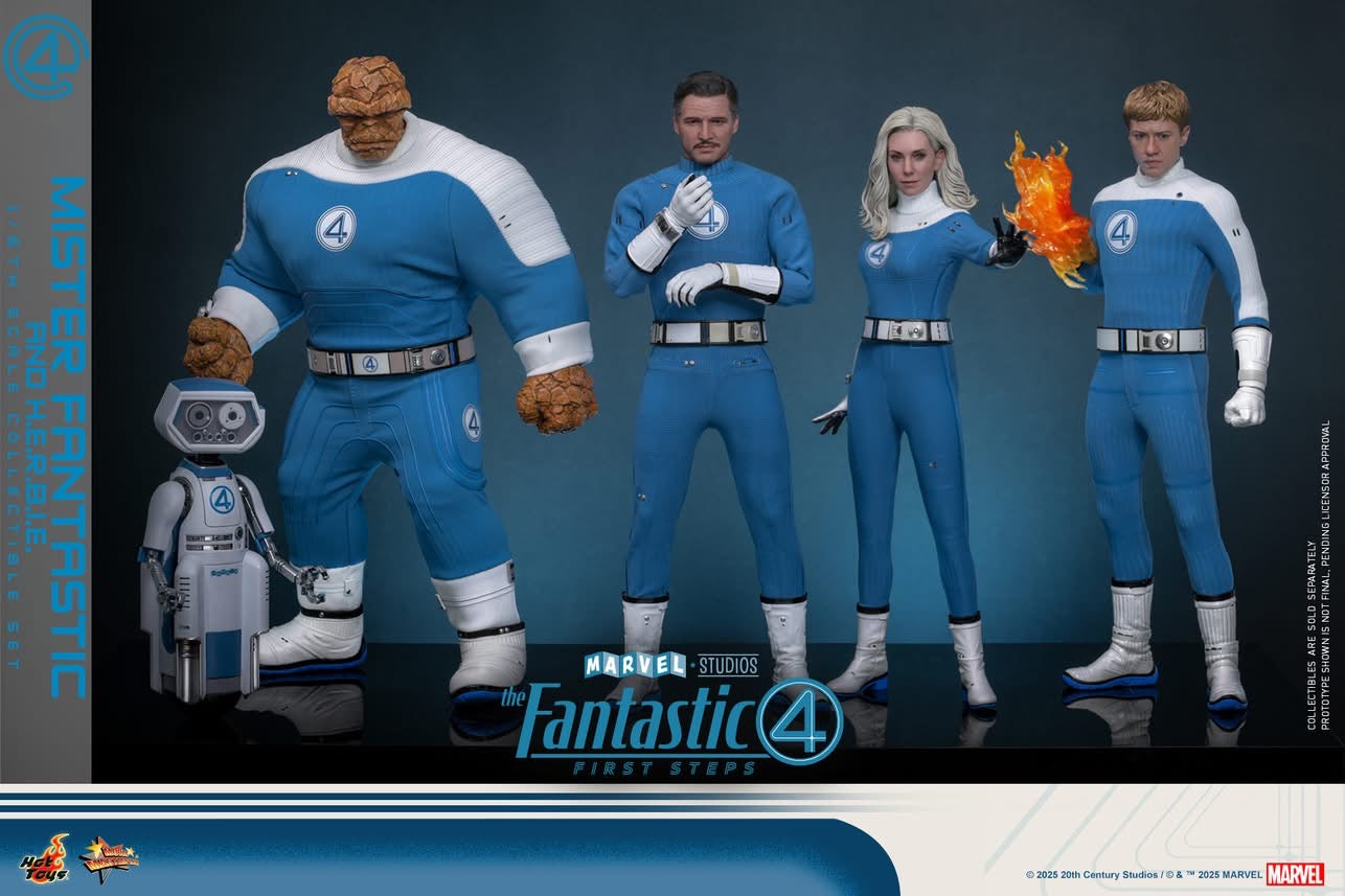 (Preorder) Hot Toys MMS821B The Fantastic Four: First Steps [Mister Fantastic](Special Edition) 1/6th Scale Collectible Figure