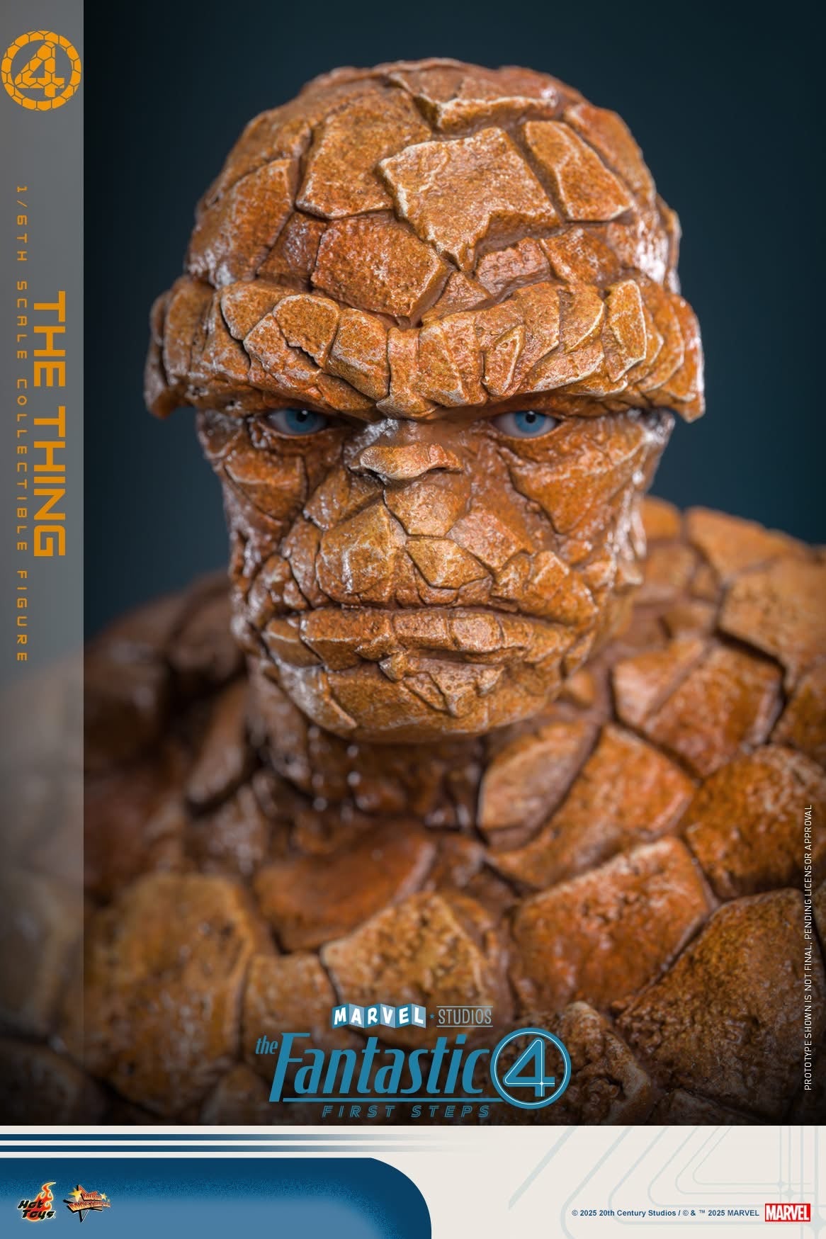 (Preorder) Hot Toys MMS813B The Fantastic Four: First Steps [The Thing] (Special Edition) 1/6th Scale Collectible Figure