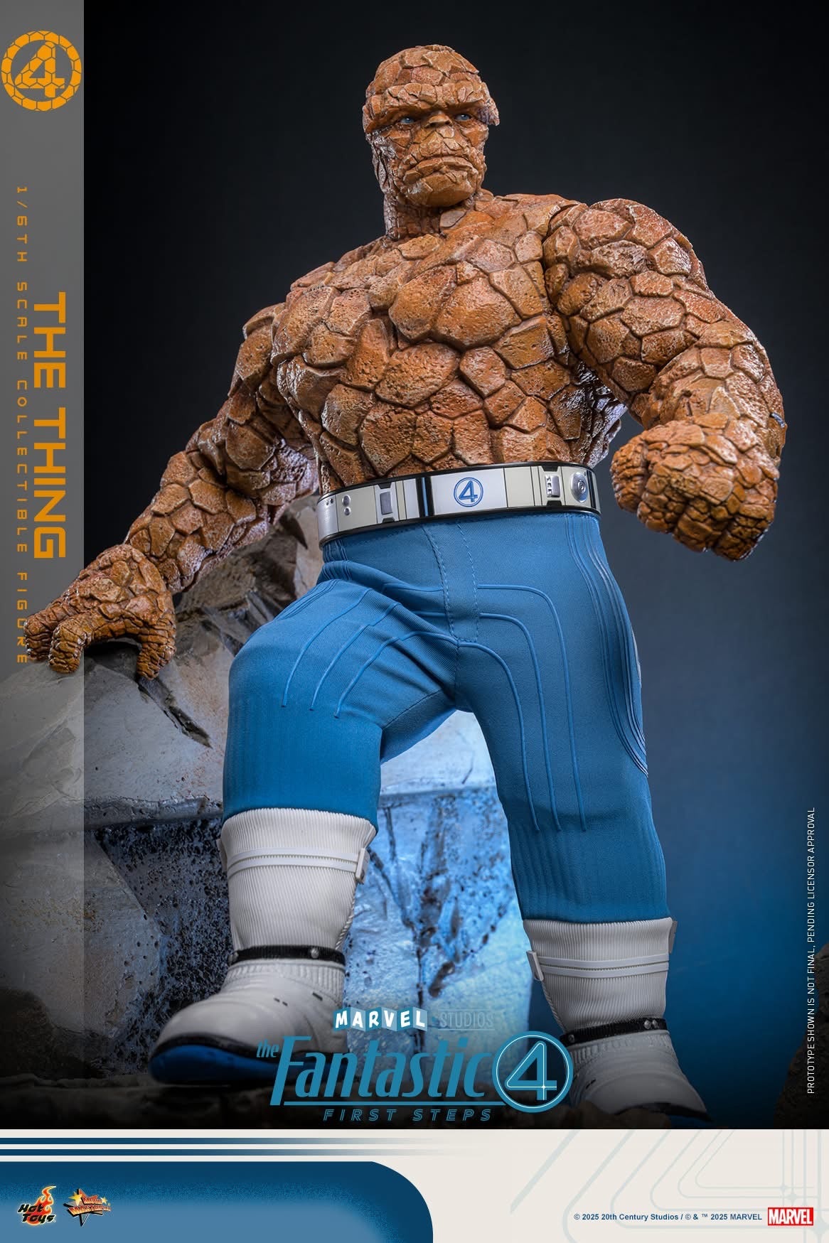 (Preorder) Hot Toys MMS813B The Fantastic Four: First Steps [The Thing] (Special Edition) 1/6th Scale Collectible Figure