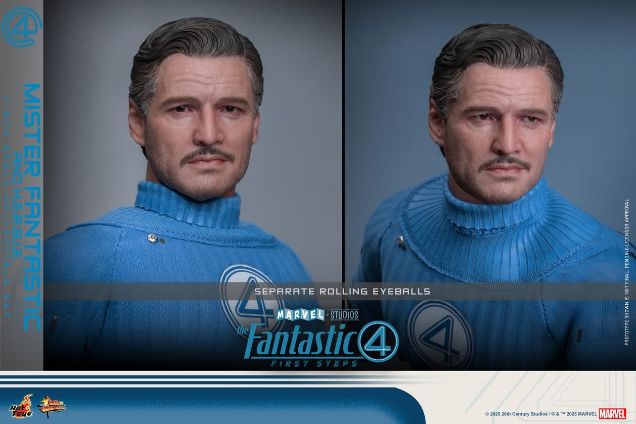 (Preorder) Hot Toys MMS821B The Fantastic Four: First Steps [Mister Fantastic](Special Edition) 1/6th Scale Collectible Figure