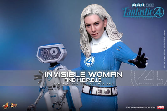 (Preorder) Hot Toys MMS824B The Fantastic Four: First Steps [Invisible Woman and H.E.R.B.I.E.] (Special Edition) 1/6th Scale Collectible Figure