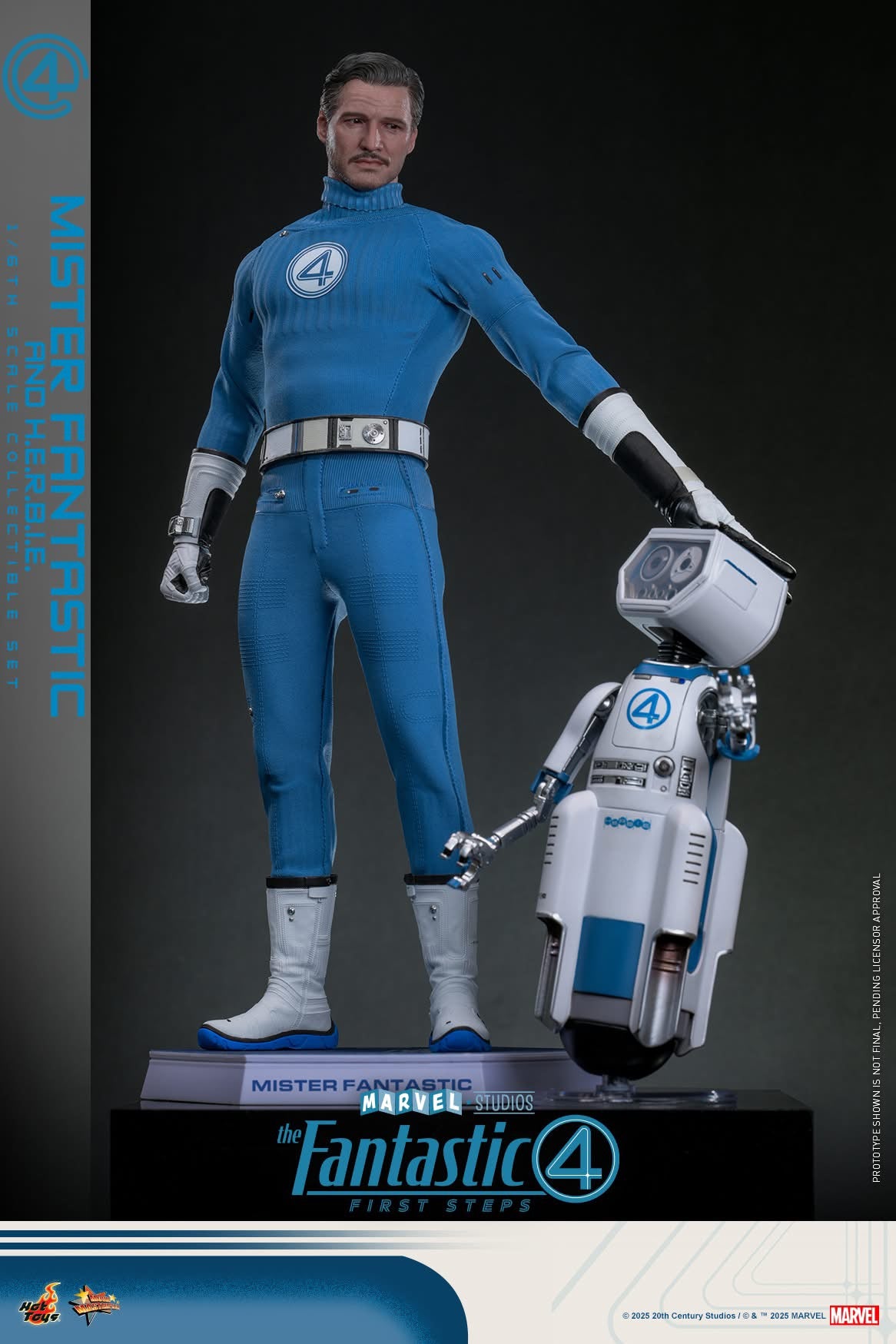 (Preorder) Hot Toys MMS821B The Fantastic Four: First Steps [Mister Fantastic](Special Edition) 1/6th Scale Collectible Figure