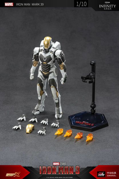 ZD Toys [Iron man Mark 39 Gemini Starboost] 1:10 Scale Collectible Figure