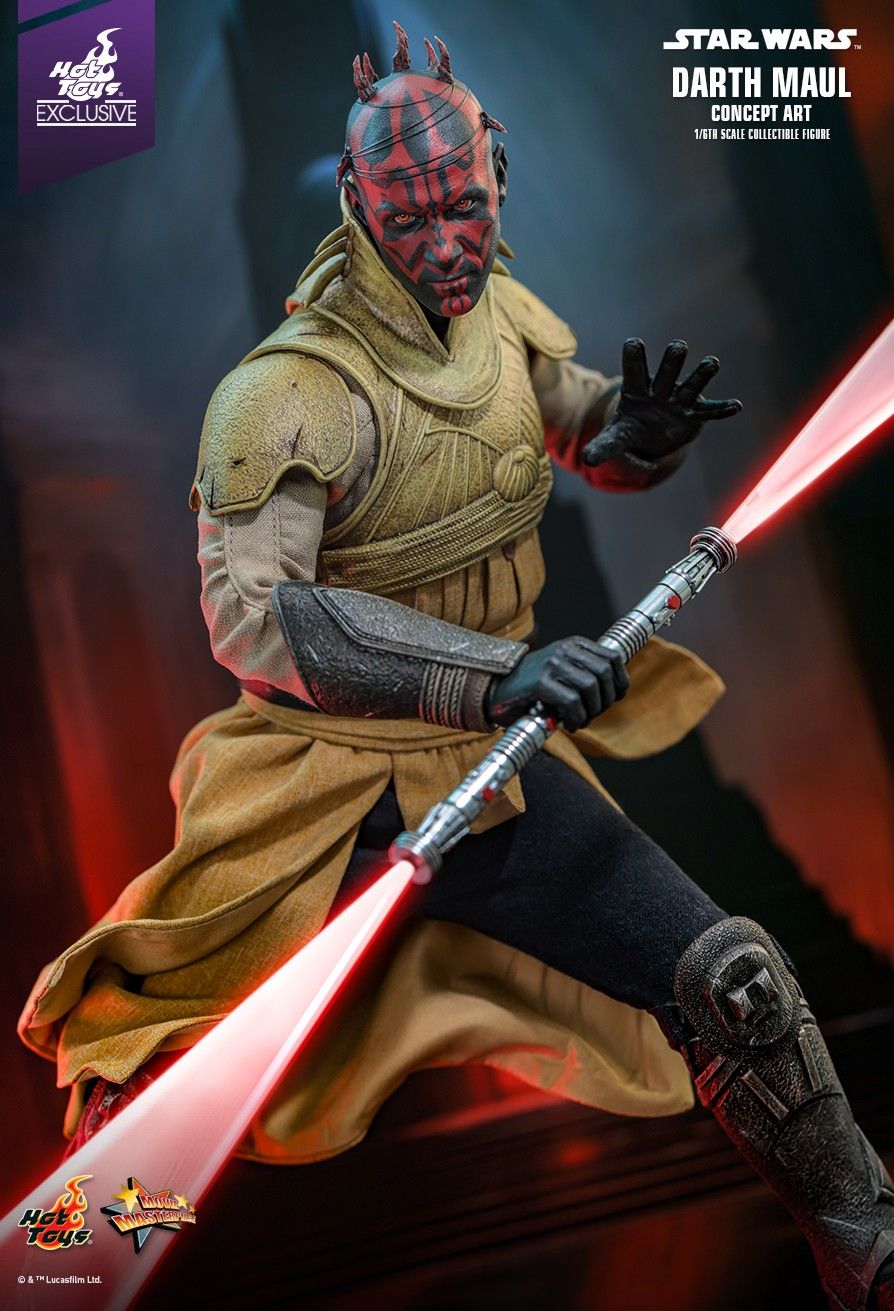 Hot Toys - MMS778B - Star Wars: Episode I The Phantom Menace - Darth Maul (Concept Art) [Japan Edition] - 1/6 Scale Collectible Figure