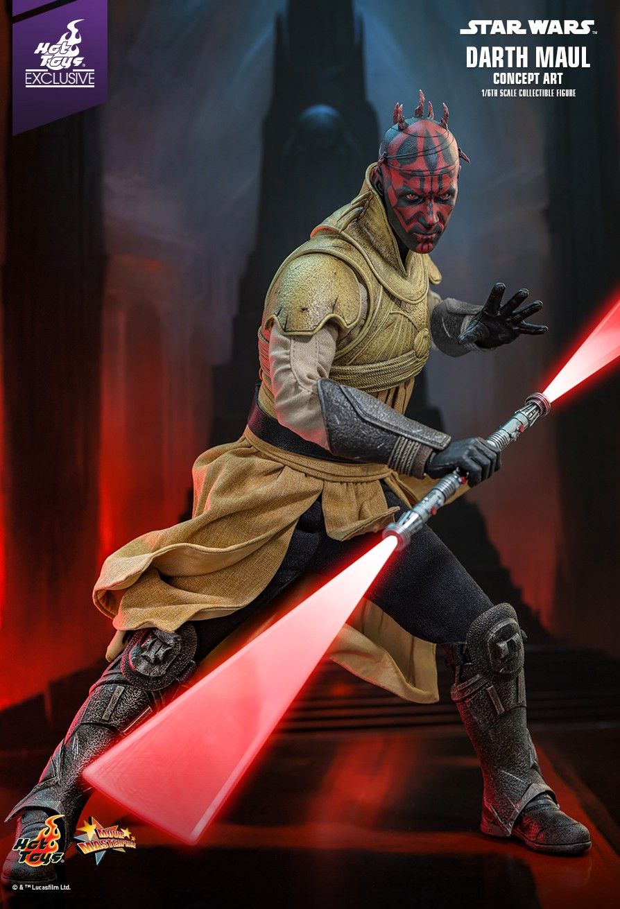 Hot Toys - MMS778B - Star Wars: Episode I The Phantom Menace - Darth Maul (Concept Art) [Japan Edition] - 1/6 Scale Collectible Figure