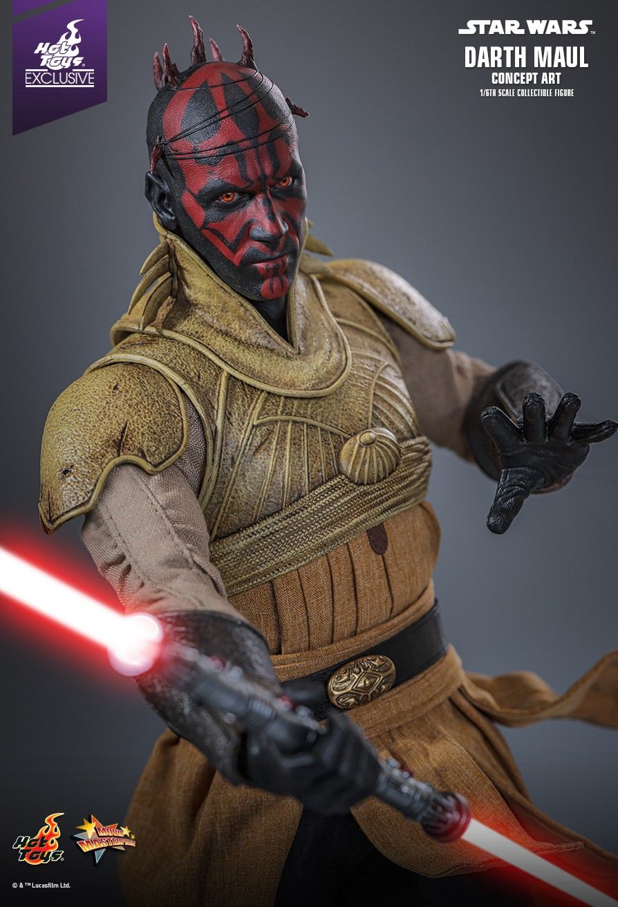 Hot Toys - MMS778B - Star Wars: Episode I The Phantom Menace - Darth Maul (Concept Art) [Japan Edition] - 1/6 Scale Collectible Figure