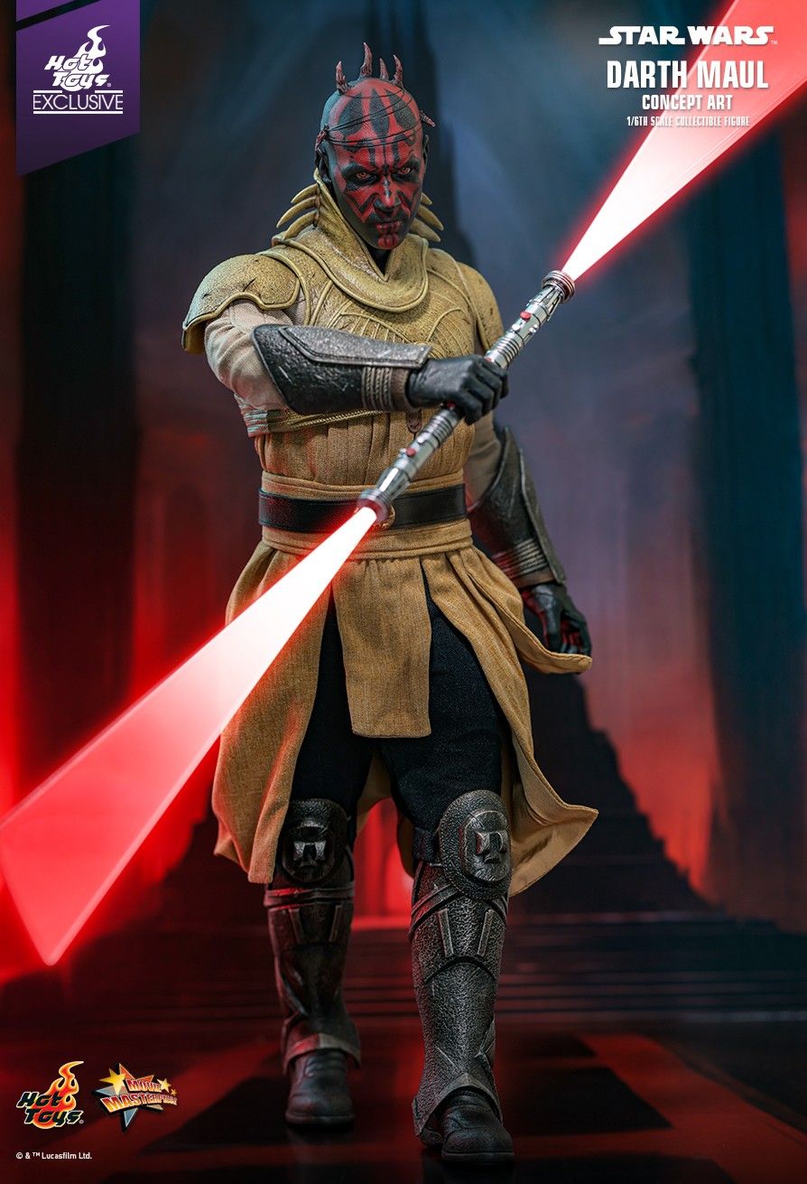 Hot Toys - MMS778B - Star Wars: Episode I The Phantom Menace - Darth Maul (Concept Art) [Japan Edition] - 1/6 Scale Collectible Figure