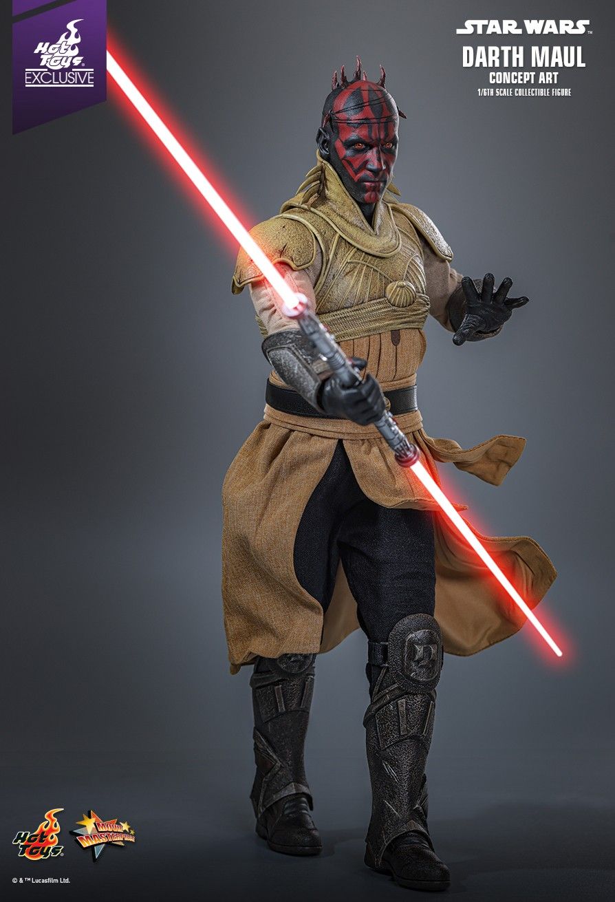 Hot Toys - MMS778B - Star Wars: Episode I The Phantom Menace - Darth Maul (Concept Art) [Japan Edition] - 1/6 Scale Collectible Figure